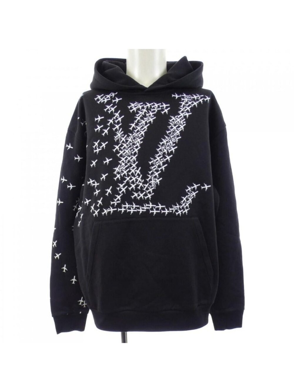 Louis Vuitton LV Plain Printed Hoodie
